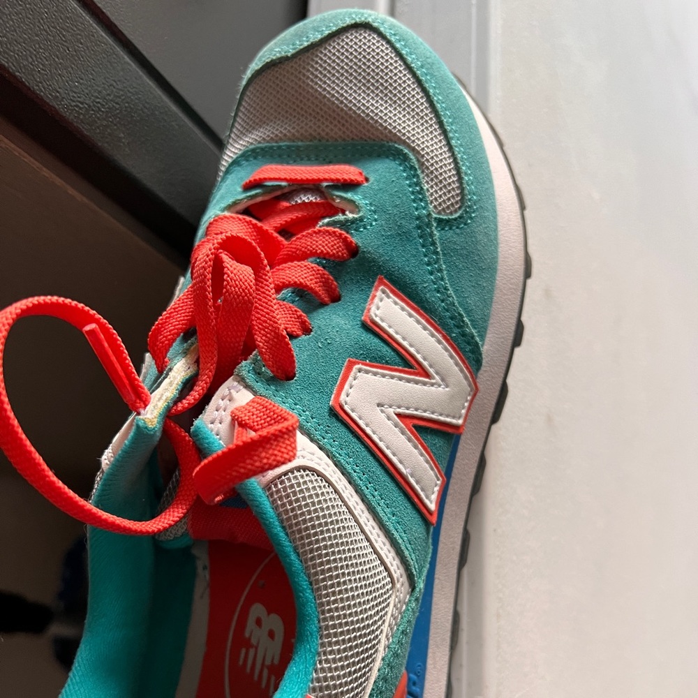 New Balance Teal & Orange